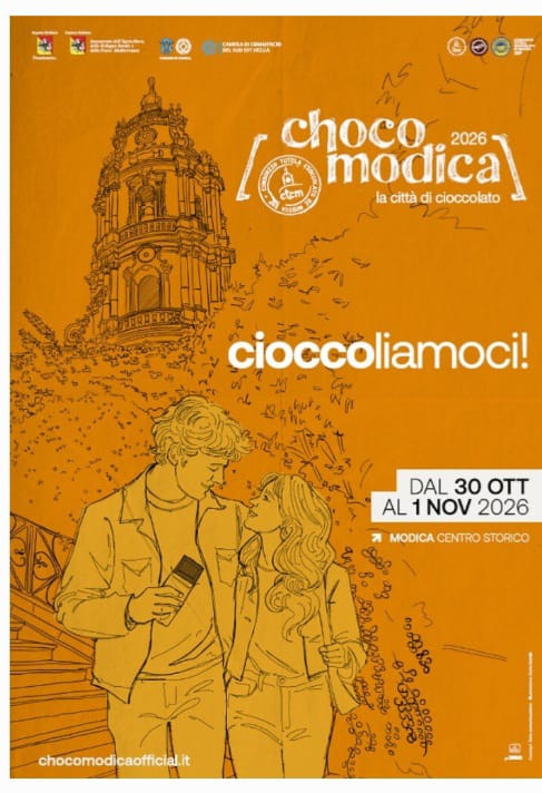 Locandina ChocoModica 2026 — Cioccolato di Modica IGP